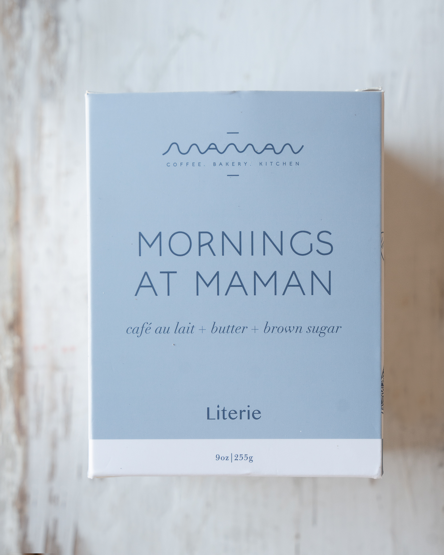 mornings at maman candle