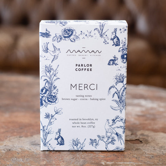 merci coffee beans by parlor coffee